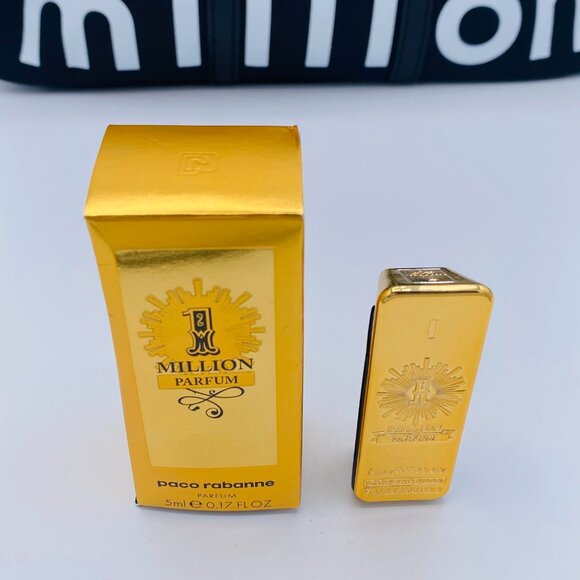 Paco Rabanne 1Million Gift Set - 3pc, Toiletry Pouch, Mini, Sample - NEW - Picture 4 of 12